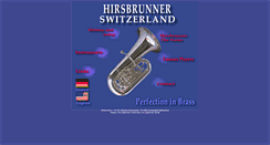 Desktop Screenshot of hirsbrunner.com